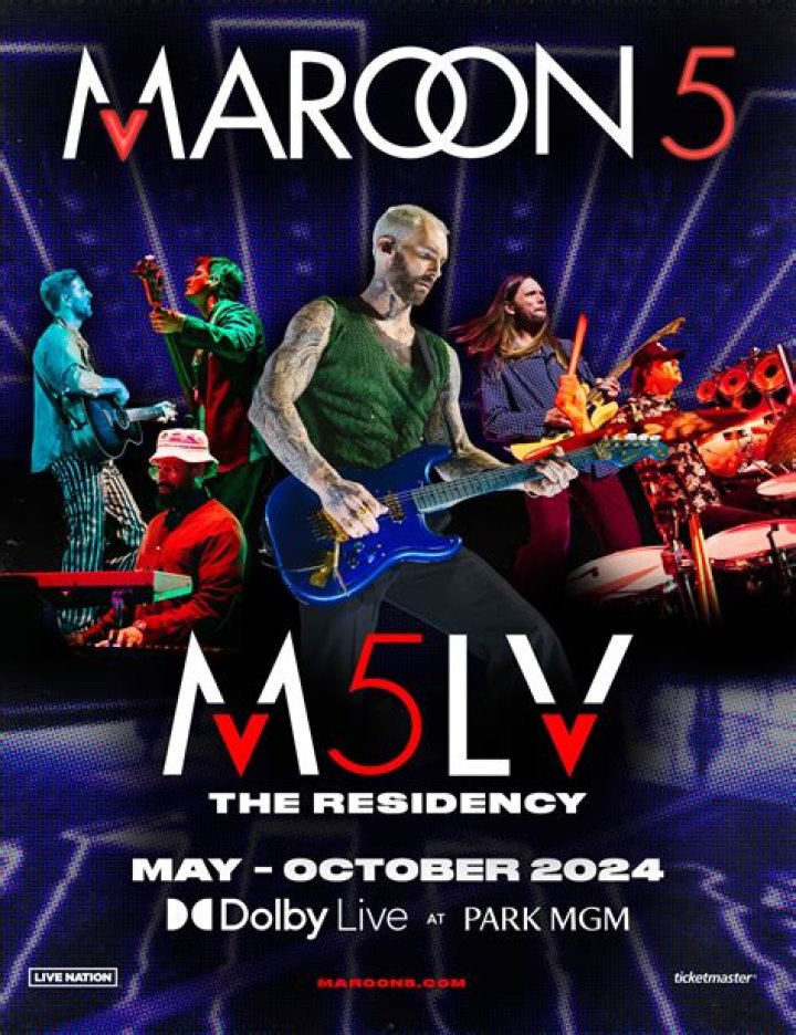 Maroon 5 Announces Las Vegas Residency Amid Adam Levine’s Flirting Scandal