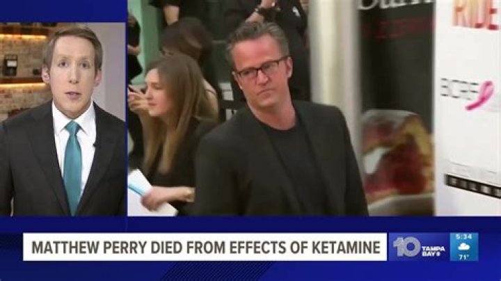 Matthew Perry’s Cause of Death Revealed to Be ‘Effects of Ketamine’