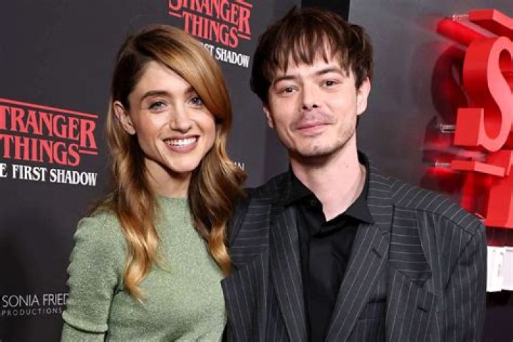 ‘Stranger Things’ Stars Natalia Dyer & Charlie Heaton Look So In Love Leaving Romantic Dinner In Paris