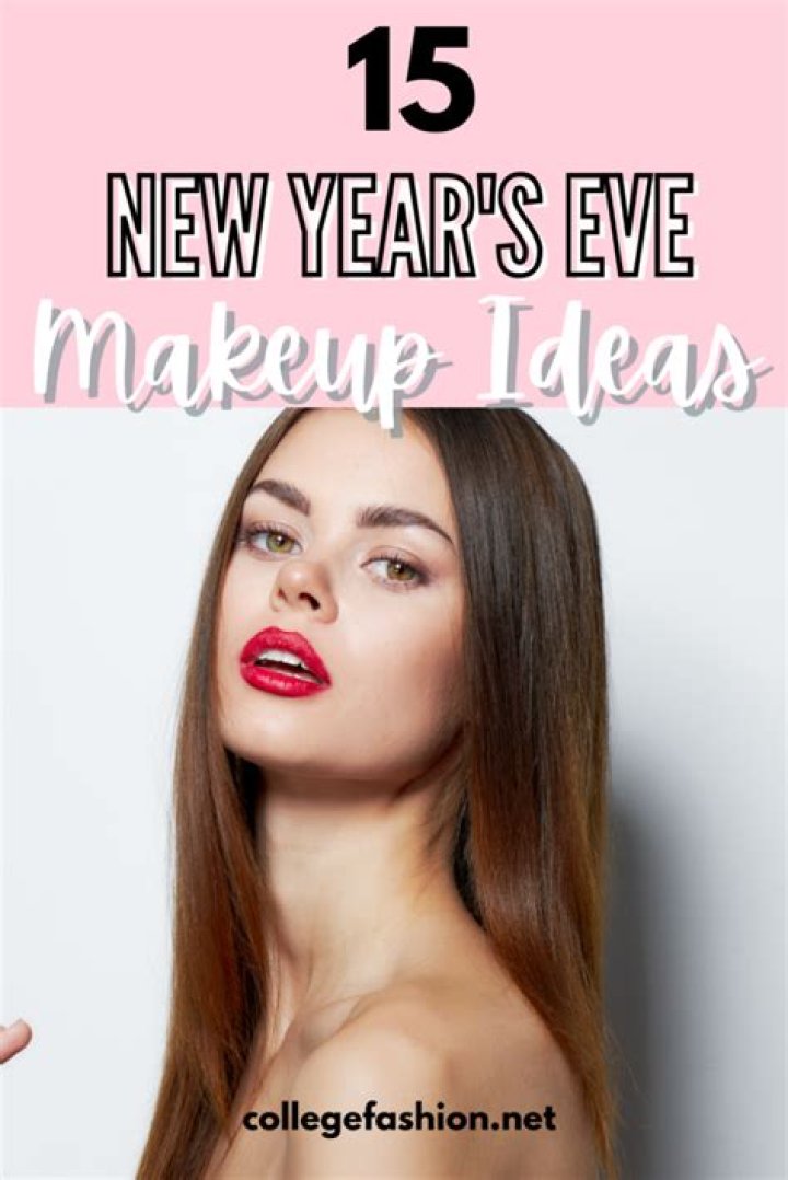 New Year’s Makeup & Fashion — Pics