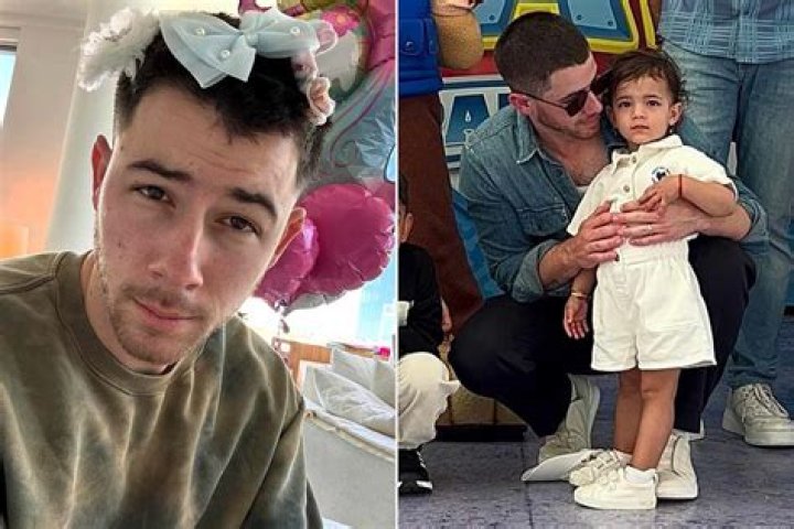 Nick Jonas Walks With Daughter Malti Marie, 5 Mos., In Matching Sneakers On 1st Father’s Day