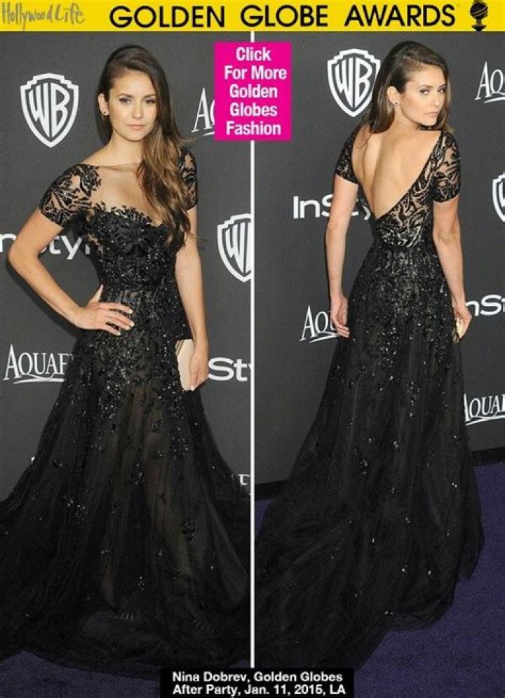 Nina Dobrev: Leaves Golden Globes Party With ‘TVD’s Chris Wood?