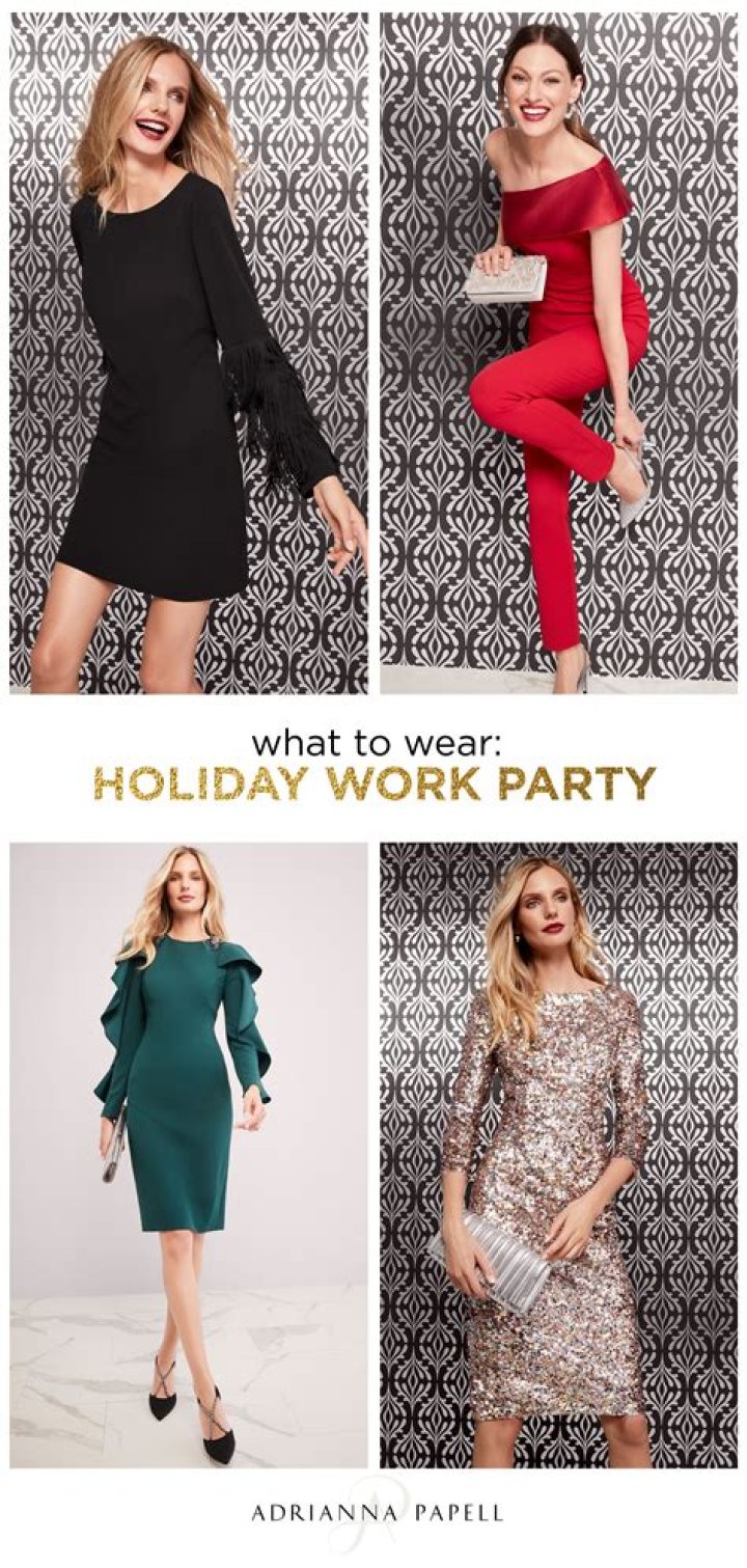Office Holiday Party Outfits & Ideas — What To Wear