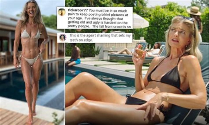 Paulina Porizkova, 57, Slams Haters Who Call Her ‘Ugly’ In Bikini Selfie Because Of Her Age