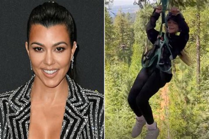 Penelope Disick, 9, Goes Ziplining In The Woods While Camping For North’s 9th Birthday