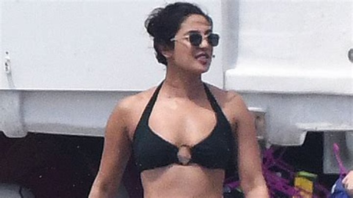 Priyanka Chopra Shows Off New Arm Tattoo In Black Swimsuit Celebrating 39th Birthday — Photo