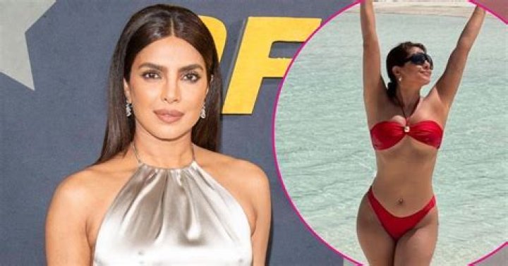 Priyanka Chopra Looks Sexier Than Ever & Flaunts Cleavage In Itty Bitty Bikini