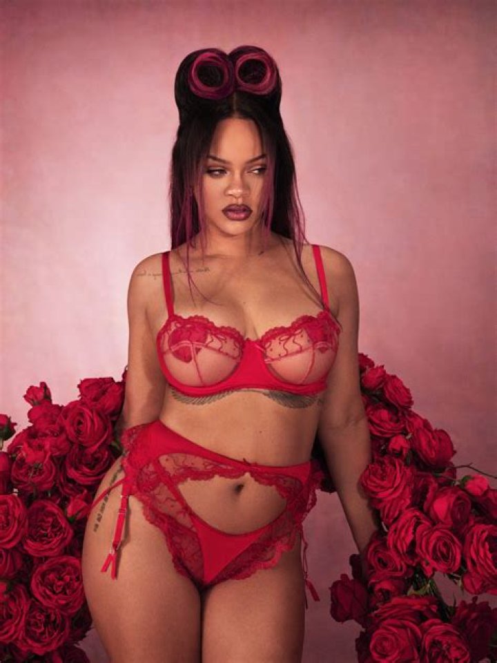 Rihanna Models Red Lingerie For Savage X Fenty’s Valentines Line: Pic – Hollywood Life