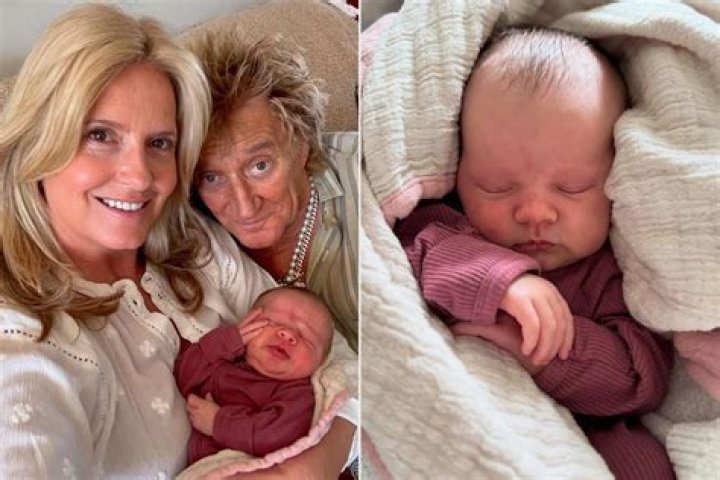 Rod Stewart, 78, Is A ‘Happy Grandad’ Meeting His Newborn Grandchildren In 1st Photos