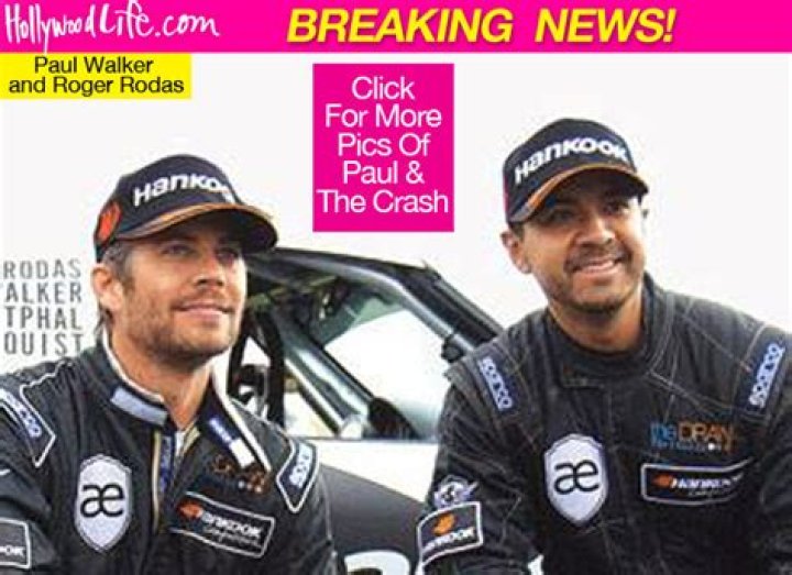 Paul Walker Crash Driver — Roger Rodas Involved In Car Accident – Hollywood Life