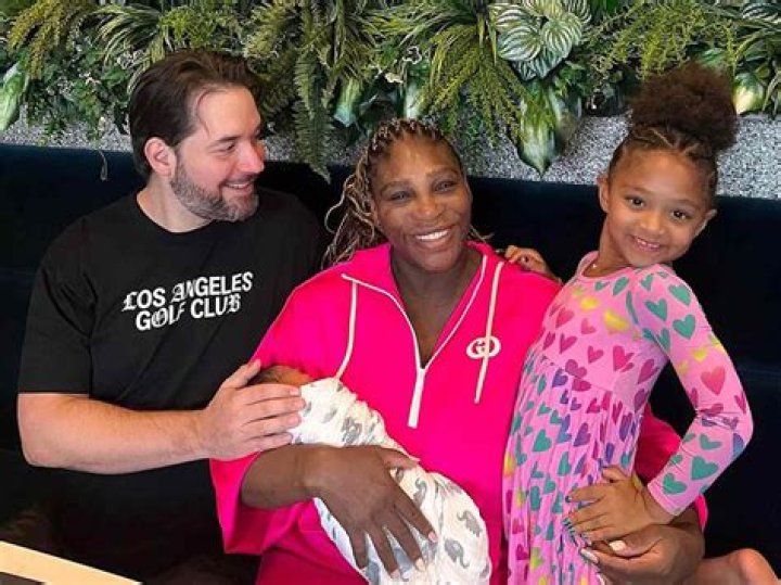 Serena Williams’ Husband Alexis Wears T-Shirt With Photo Of Daughter Olympia, 5, As He Cheers Her On