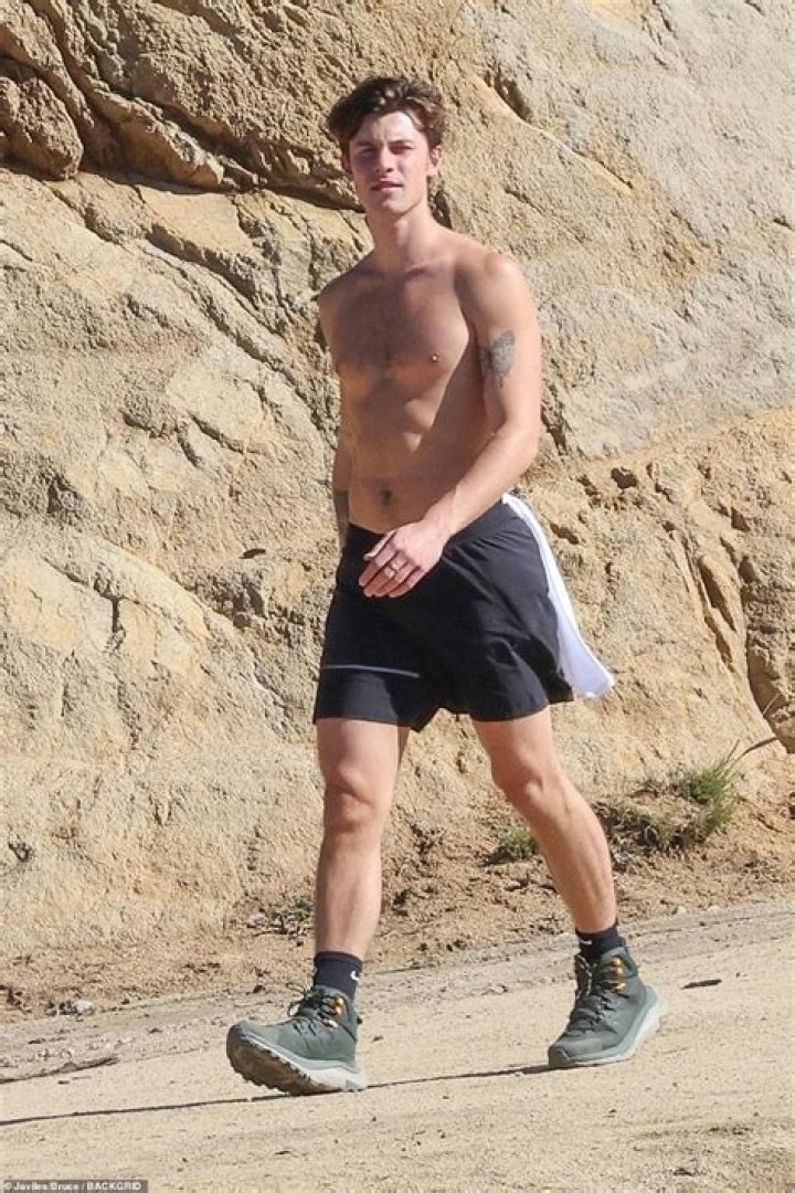 Shawn Mendes Goes Shirtless For Hike In Los Angeles: Photos – Hollywood Life