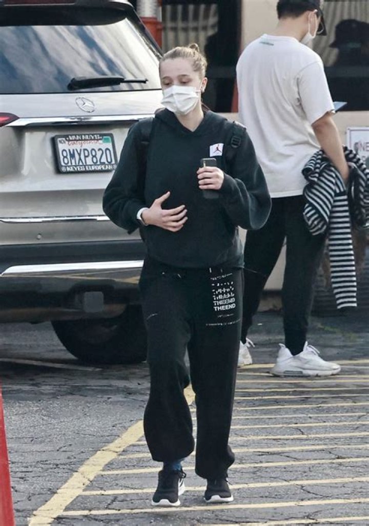 Shiloh Jolie-Pitt, 15, Rocks Black Sweatshirt & Matching Pants After LA Dance Class
