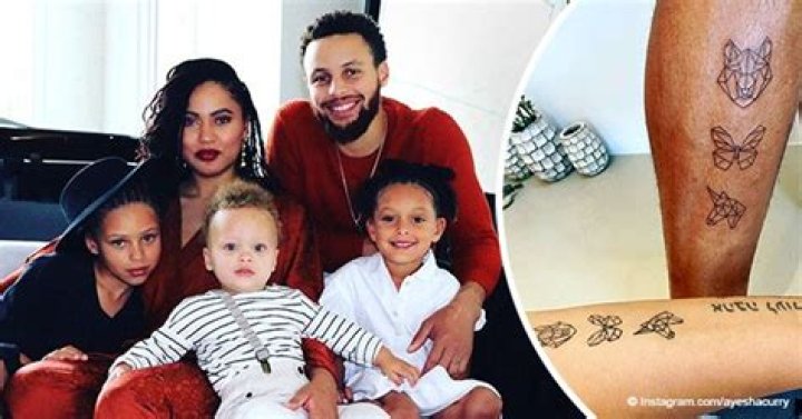 Steph & Ayesha Curry Debut Matching Tattoos For Their Children – Hollywood Life