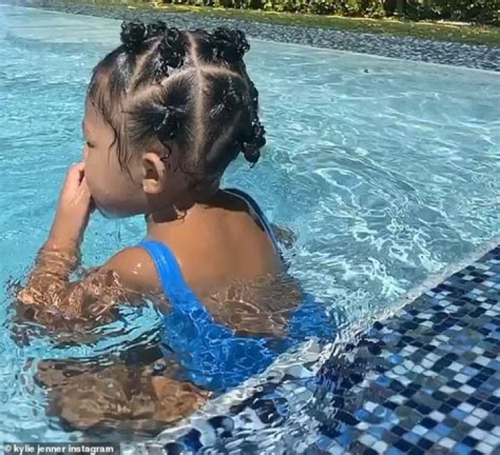 Stormi Webster, 2, Shows Off How Well She Can Swim Underwater As Kylie Jenner Cheers Her On  