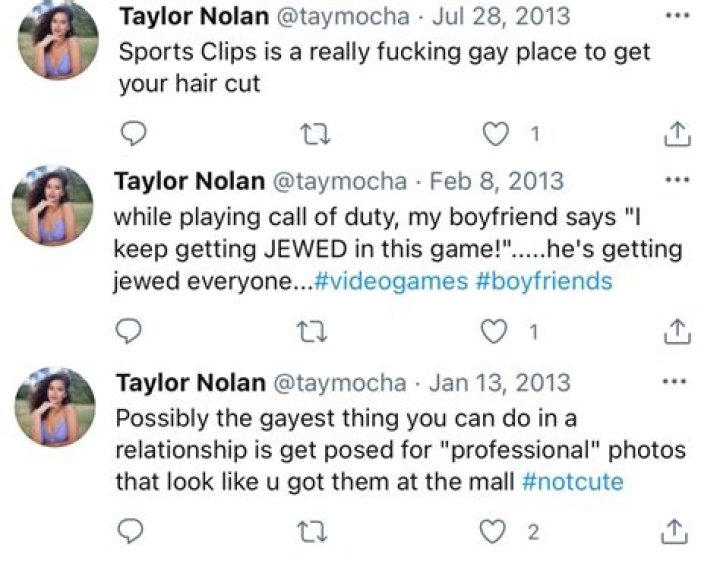 ‘Bachelor’ Star Taylor Nolan Apologizes For Past ‘Hurtful’ Tweets: ‘I’m Sorry I Wasn’t Better’