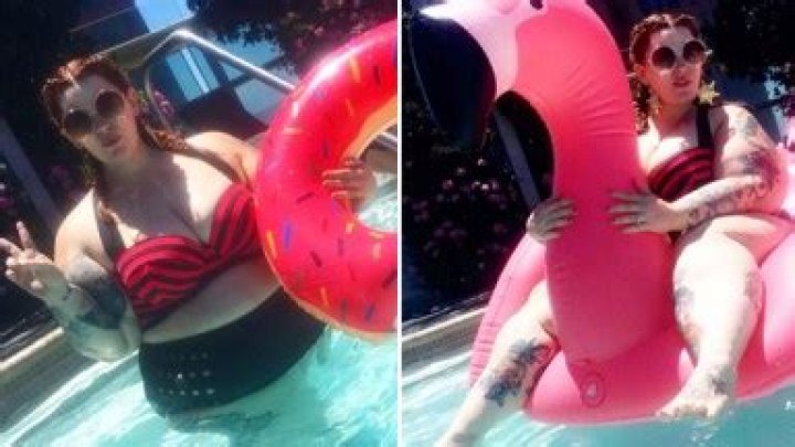 Tess Holliday Flaunts Hot MILF Body In Swimsuit 4 Weeks After Giving Birth — Pics
