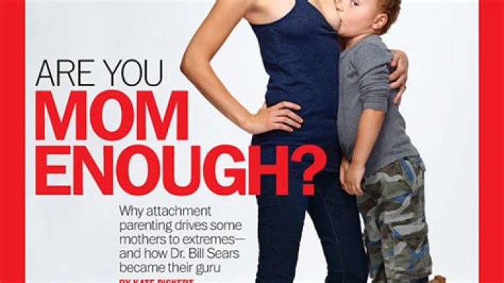 Time Magazine ‘Are You Mom Enough?’ — CRAZY Breastfeeding Cover Mom – Hollywood Life