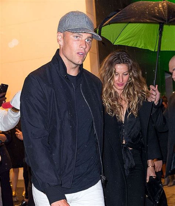Tom Brady Seen In 1st Photos Since Divorcing Gisele With Kids Vivian, 9, & Benjamin, 12, At Movie