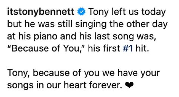 Singer Sang Up To His Death – Hollywood Life