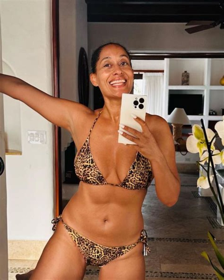 Tracee Ellis Ross Posts Bikini Photos In Travis Scott Air Jordans – Hollywood Life
