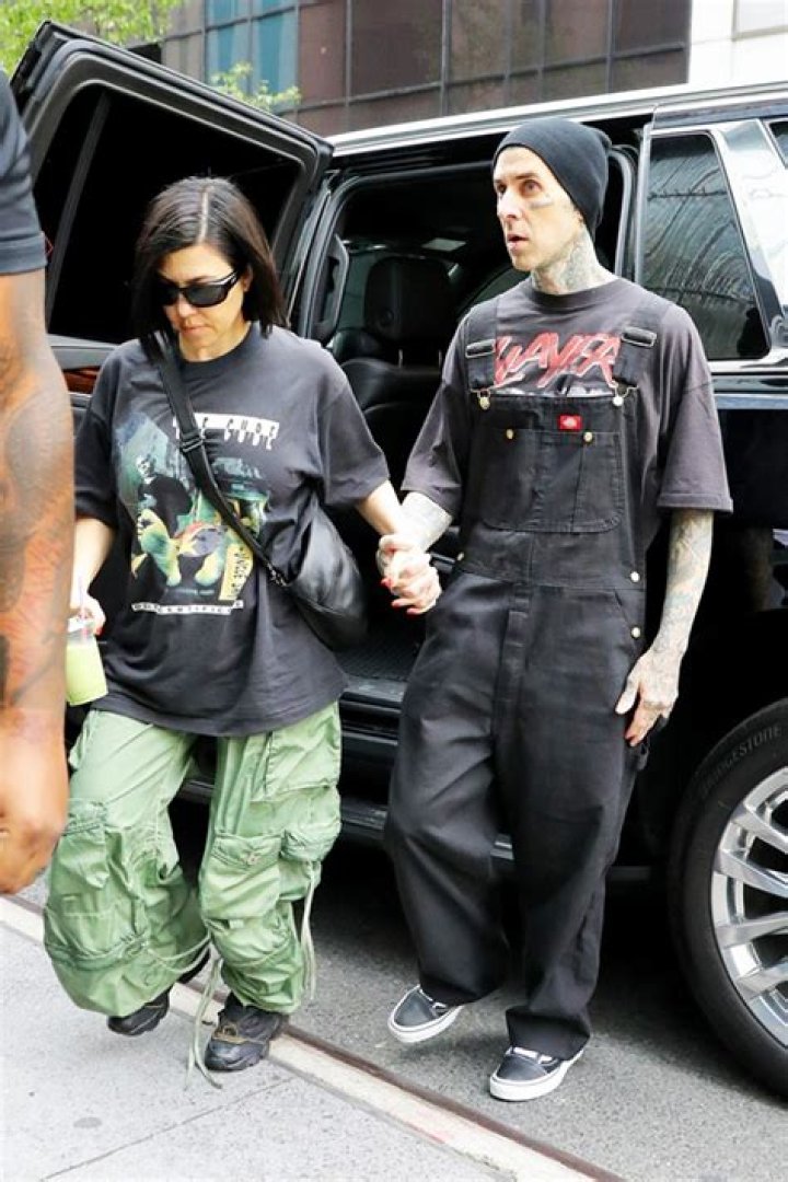 Travis Barker Shows Off Adorable Matching Jerseys For Him & His Baby Boy With Kourtney Kardashian: Photo