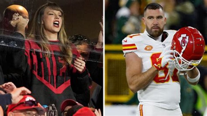 Travis Kelce Puts Up Taylor Swift’s Heart Hands After Scoring a Touchdown During Chiefs Playoff Game
