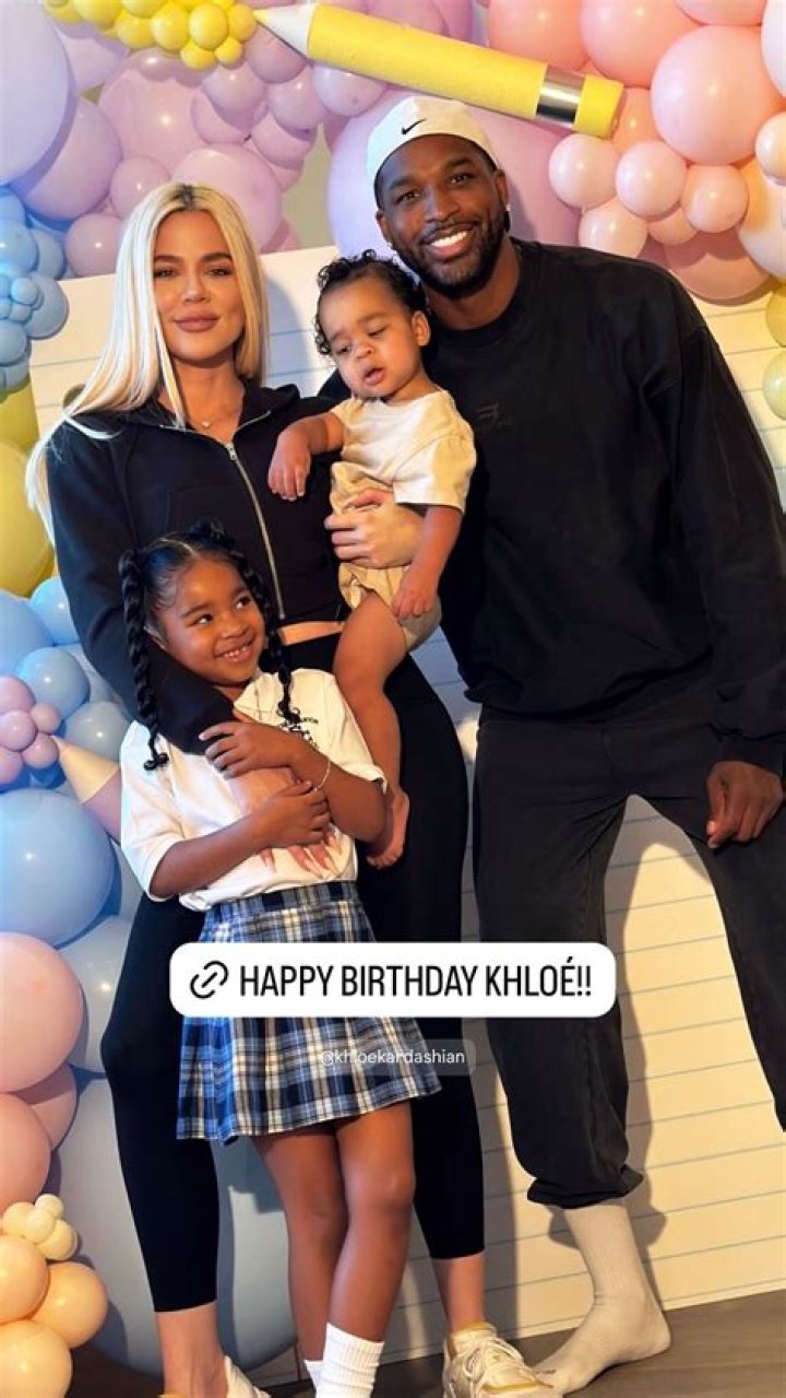 Tristan Thompson Shares Rare Photo Of Son Prince, 5, & True, 4, Together For Daughter’s Birthday