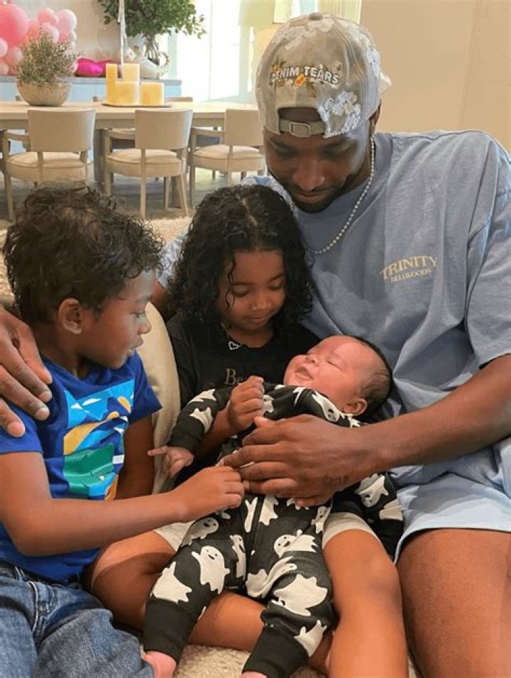 Tristan Thompson’s Newborn Son Rocks Matching PJs With Mom Maralee Nichols On Easter