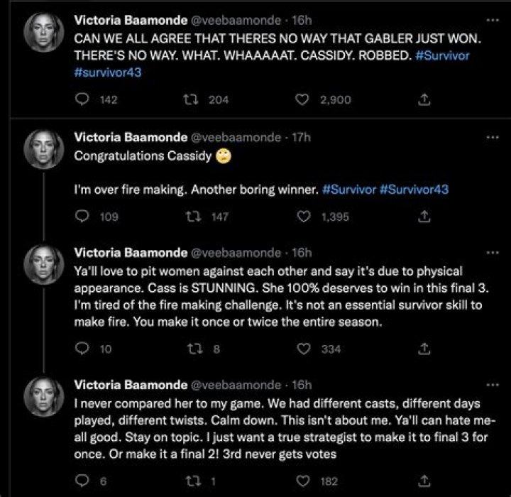 Victoria Baamonde: 5 Things To Know About The Cunning ‘Survivor: Edge Of Extinction’ Finalist