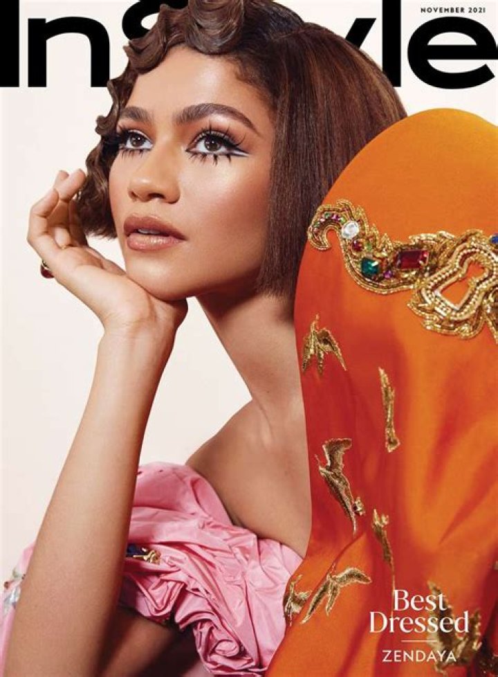 Zendaya Rocks Backless Dress & Peek-A-Boo Cutout Gown In Sexy ‘InStyle’ Photo Spread 